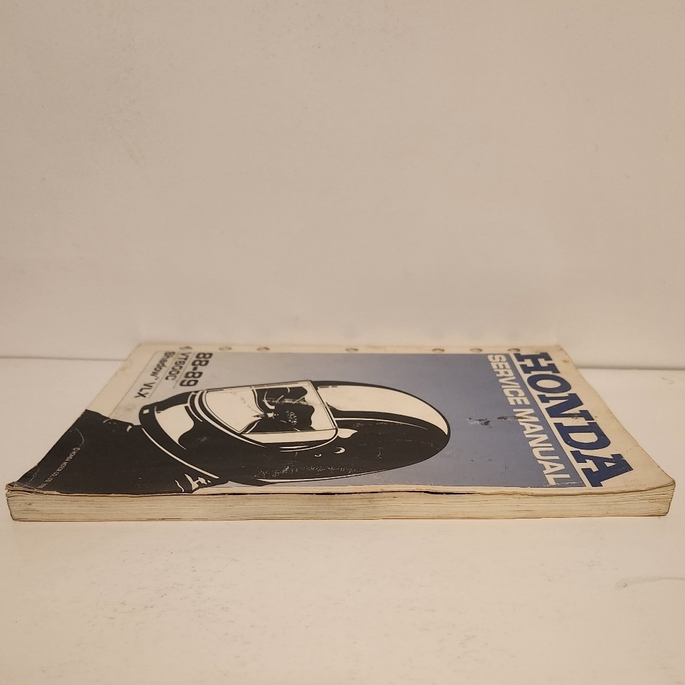 Honda Service Manual 88-89 VT6000 Shadow VLX - Picture 6 of 7